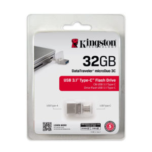 MEMORIA USB KINGSTON TIPO C 32GB 3.1