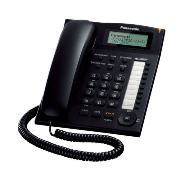 TELEFONO SOBRE MESA PANASONIC KX TS880EXB NEGRO
